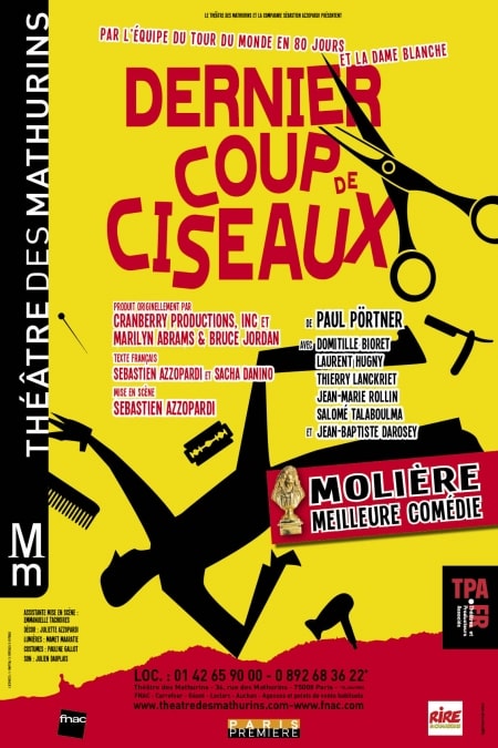 « Dernier coup de ciseaux » au Théâtre des Mathurins