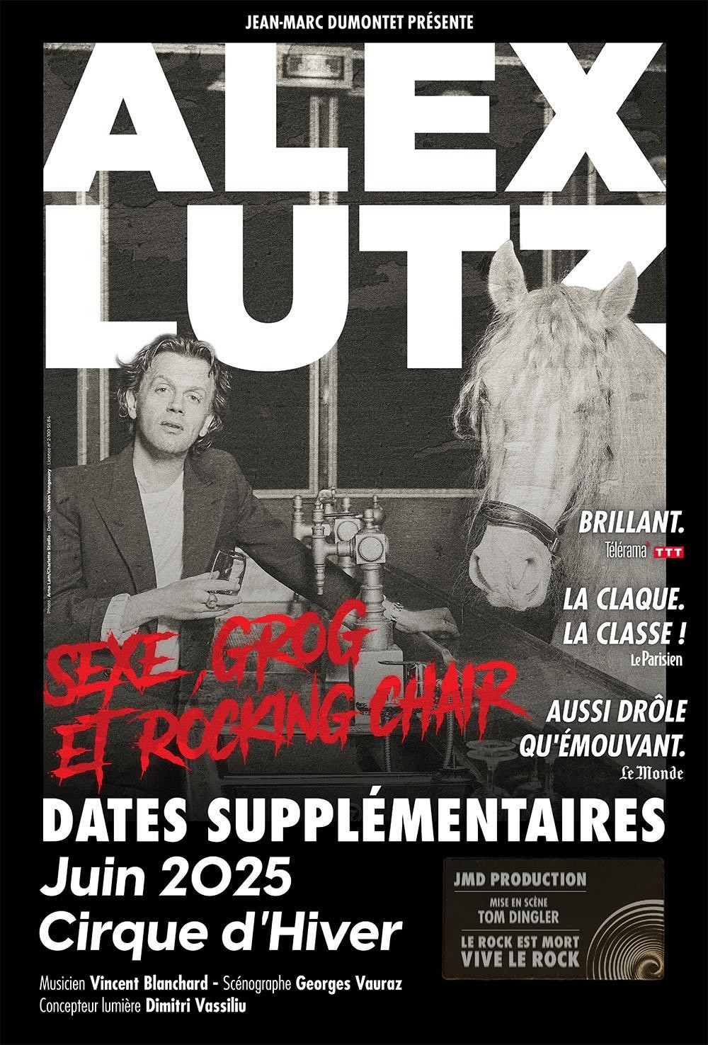 Affiche de Alex Lutz - Sexe, Grog et Rocking Chair