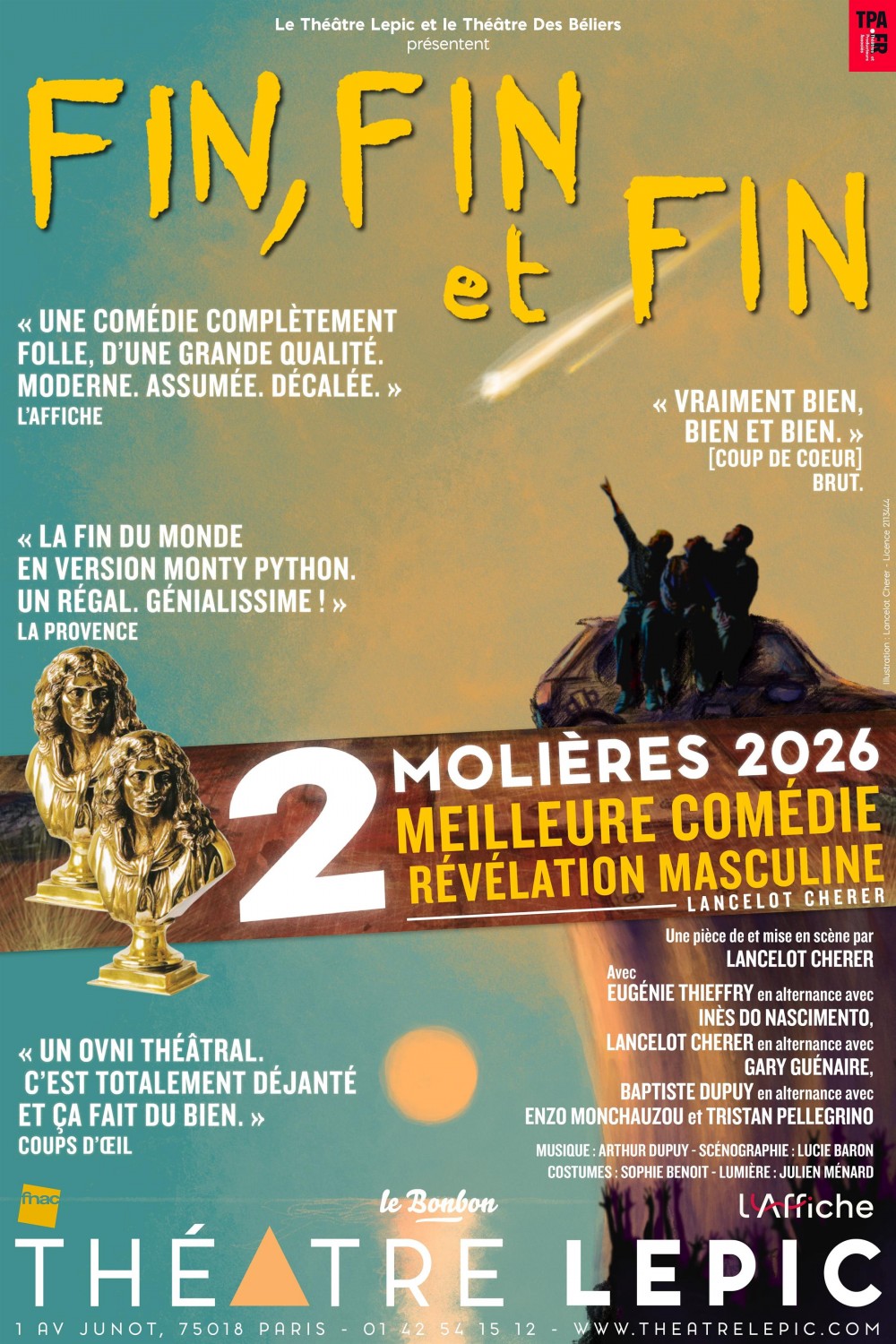 Affiche de Fin, Fin et Fin